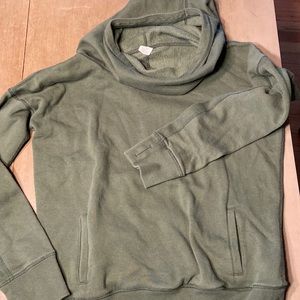 Discontinued color-Olive green Oh So Soft Zyia hoodie